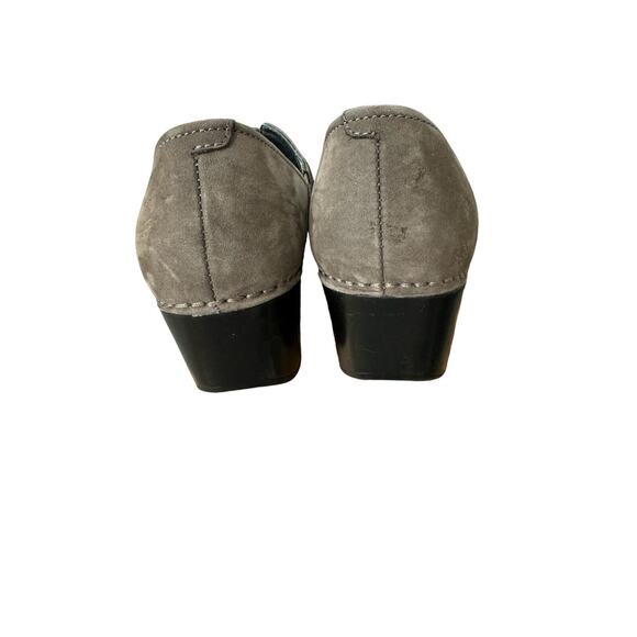 Dansko Tamara Sueded Leather Clog Womens Size EU 36/US 5.5-60 Gray 4800940200 - Picture 3 of 8